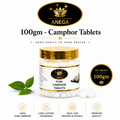 ANEGA Pure Pooja Camphor Tablets - 100gm Jar
