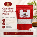 ANEGA Camphor - 250gm Ziplock Pouch