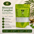 ANEGA Bhimseni Camphor - 100gm Ziplock Pouch