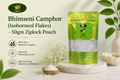 ANEGA Bhimseni Camphor - 50gm Ziplock Pouch