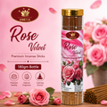 ANEGA Rose Velvet - Agarbatti 180gm Bottle