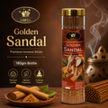 ANEGA Golden Sandal - Agarbatti 180gm Bottle